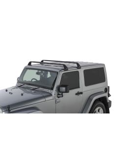 Rhino-Rack SG60 Gutter-Mount Vortex 2-Bar Roof Rack for 07-20 Wrangler JL & JK