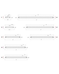 RIGID 10IN SR2 DRIVING AMBER