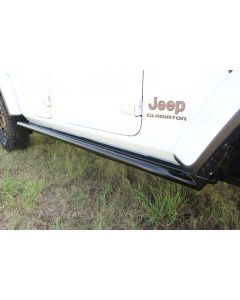 Rock Hard 4X4  Patriot Series Tube Slider Rocker Guards for 2020 Jeep Gladiator JT