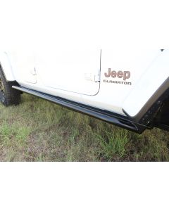 Rock Hard 4X4  Patriot Series Tube Slider Rocker Guards for 2020 Jeep Gladiator JT