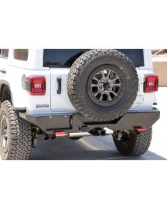 Rock Hard 4X4 RH-90340 Patriot Series Aluminum Rear Bumper for 18-23 Jeep Wrangler JL