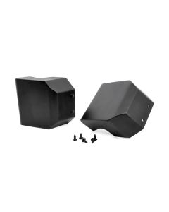 Rough Country 1047 Stubby Bumper End Cap Kit for 07-18 Jeep Wrangler JK with Factory Plastic Front Bumper