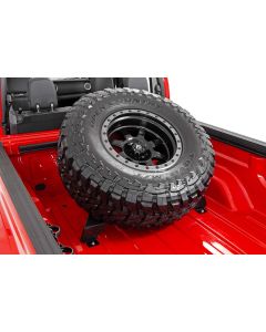 Rough Country 10544 Bed Mounted Tire Carrier for 20-21 Jeep Gladiator JT