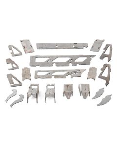 Rough Country 10565 Dana 30 Axle Truss & Gusset Kit for 07-18 Jeep Wrangler JK