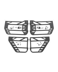 Rough Country 10588 Front & Rear Steel Tube Doors for 07-18 Jeep Wrangler Unlimited JK