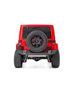 Rough Country 10593A Rock Crawler Rear HD Bumper for 07-18 Jeep Wrangler JK