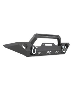 Rough Country 10596 Full Width Front LED Winch Bumper for 07-18 Jeep Wrangler JK