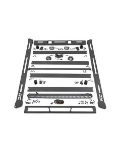 RC ROOF RACK SYST W/ BLK SER LED JK