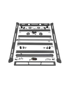 RC ROOF RACK SYST W/ BLK SER LED JK