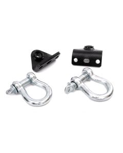 Rough Country 1169 D-Ring & Mount Kit for 87-06 Jeep Wrangler YJ & TJ  