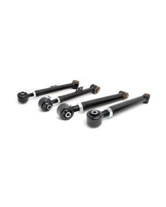 Rough Country 11910 Rear Upper & Lower Adjustable Control Arm Kit for 93-06 Jeep Wrangler TJ & Grand Cherokee ZJ 