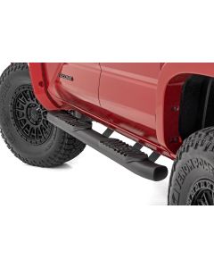 Rough Country 21017 Oval Nerf Steps for 24-26 Toyota Tacoma Double Cab