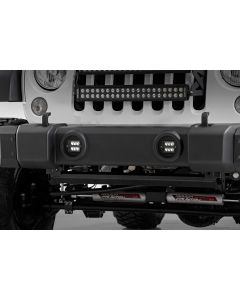 Rough Country  2in LED Cube Lights with Fog Light Mount Kit for 07-18 Jeep Wrangler JK