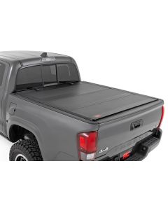 Rough Country  Hard Tri-Fold Flip Up Bed Cover for 16-23 Toyota Tacoma