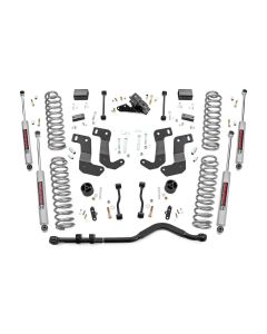 Rough Country 62930 3.5in Suspension Lift Kit with Control Arm Drop for 18-20 Jeep Wrangler JL 2-Door
