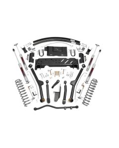 Rough Country  4.5in Long Arm Suspension Lift Kit for 84-01 Jeep Cherokee XJ