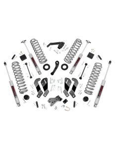 Rough Country  3.5in Suspension Lift Kit with Control Arm Drop for 07-18 Jeep Wrangler JK
