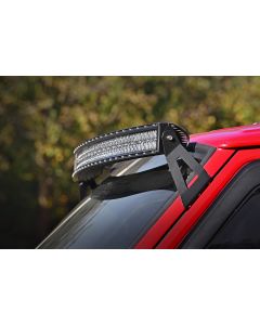 Rough Country 70517 50in Curved LED Light Bar Windshield Mounts for 84-01 Jeep Cherokee XJ