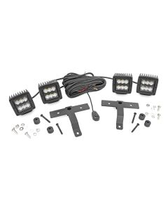 RC 4 LED CUBE KIT BLACK JL/JT