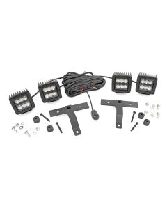 RC 4 LED CUBE KIT BLACK JL/JT