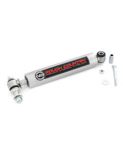 Rough Country 8731730 N3 Steering Stabilizer for 84-06 Jeep Wrangler YJ, TJ, Cherokee XJ, Grand Cherokee ZJ & WJ