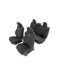 Rough Country 91062 Seat Covers Front & Rear for 24-26 Toyota Tacoma