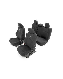 Rough Country 91062 Seat Covers Front & Rear for 24-26 Toyota Tacoma