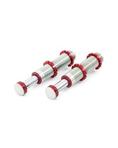 Rough Country BST3000 Threaded Hydraulic Bump Stops for 07-22 Jeep Wrangler JL, JK & Gladiator JT