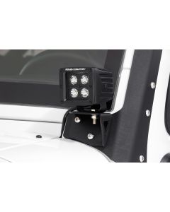 Rough Country  Lower Windshield Light Mounts for 07-18 Jeep Wrangler JK