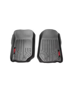 Rough Country M-60200 Front Heavy Duty Fitted Floor Mats for 97-06 Jeep Wrangler TJ