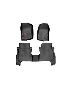 Rough Country  Front & Rear Heavy Duty Fitted Floor Mats for 2020 Jeep Gladiator JT