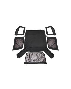 RC REPLACEMENT SOFT TOP BLACK TJ 1/2DRS