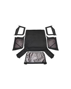 RC REPLACEMENT SOFT TOP BLACK TJ 1/2DRS