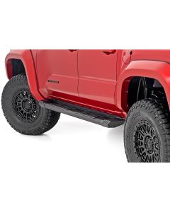Rough Country SRB202485 HD2 Aluminum Running Boards for 24-26 Toyota Tacoma Double Cab