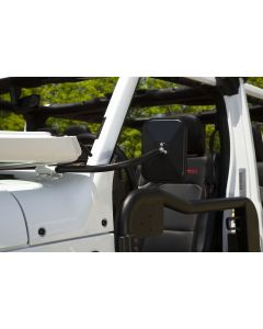 Rugged Ridge 11025.24 Rectangular Trail Mirror for 18-19 Wrangler JL and 2020 Gladiator JT