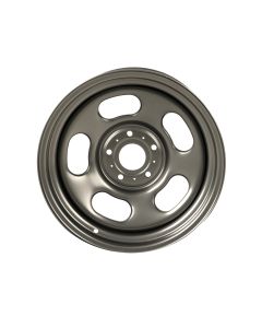 Rugged Ridge 15500.77 17x9 Trail Runner Classic Steel Wheel in Gunmetal  for 07-22 Jeep Wrangler JL, JK & Gladiator JT