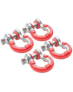 RUR D-RING ISOLATORS 3/4IN RED 4PK