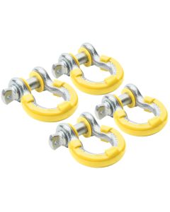 RUR D-RING ISOLATORS 3/4IN YELLOW 4PK