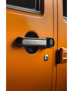 Rugged Ridge  Door Handle Inserts 07-18 Jeep Wrangler JK 4 Door