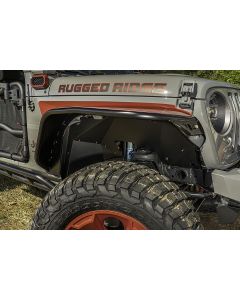 Rugged Ridge 11615.61 Aluminum Inner Fender Flare Liners for 18-22 Jeep Wrangler JL & Gladiator JT