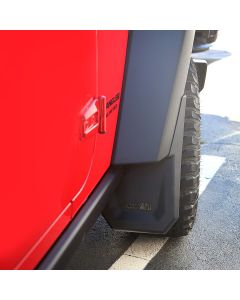 Rugged Ridge 11642.10 4 Piece Splash Guard Front & Rear Kit for 07-18 Jeep Wrangler JK