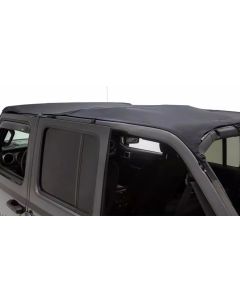 Rugged Ridge 13594.36 Savannah Brief Top in Black Diamond Sailcloth  for 20-21 Jeep Gladiator JT