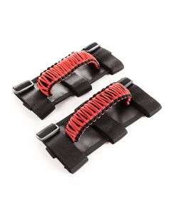 RUR PARACORD GRAB HANDLES RED/BLK