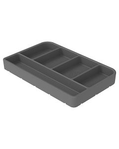S&B TOOL TRAY SILICONE SMALL CHARCOAL