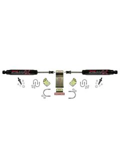 Skyjacker 8208 Black MAX Dual Steering Stabilizer Kit for 18-26 Jeep Wrangler JL