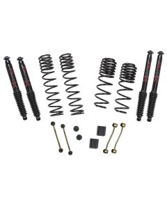 Skyjacker  2.5in Long Travel Lift Kit with Black MAX Shocks for 18-20 Jeep Wrangler JL