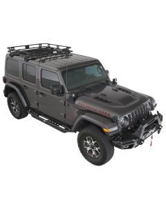 Smittybilt 45454JL Defender One-Piece Roof Rack for 18-23 Jeep Wrangler JL Unlimited & Gladiator JT