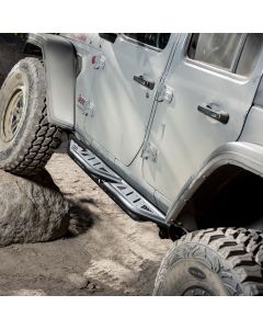 Smittybilt 76734 Apollo Sliders with Step  for 07-18 Jeep Wrangler Unlimited JK 4-Door