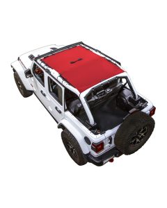SPIDERWEBSHADE SHADETOP JL 4DR RED
