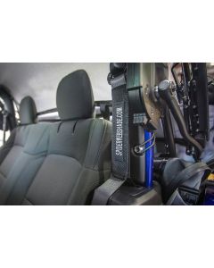 SpiderWebShade  Seatbelt Silencers for 18-20 Jeep Wrangler JL 2-Door